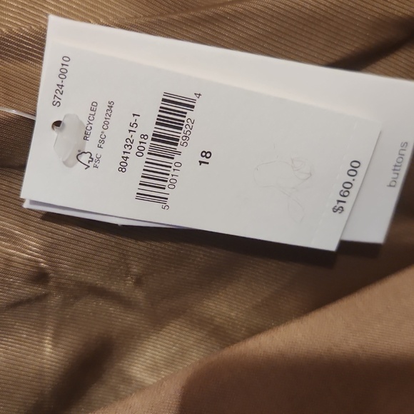 NWT BANANA REPUBLIC | One Button Blazer - Picture 5 of 6